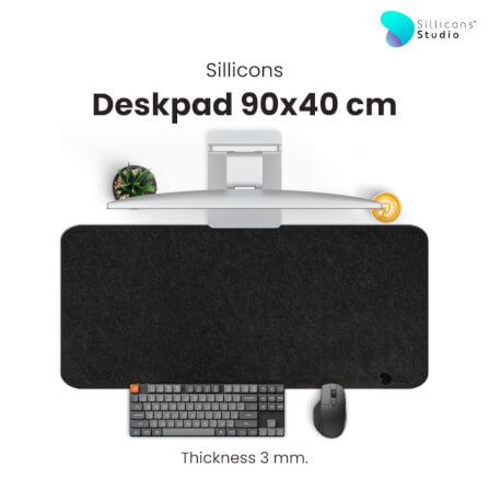  แผ่นรองเมาส์ สักกะหลาด Sillicons Desk pad size90x40 (รับประกันสินค้า 7 วัน)_1